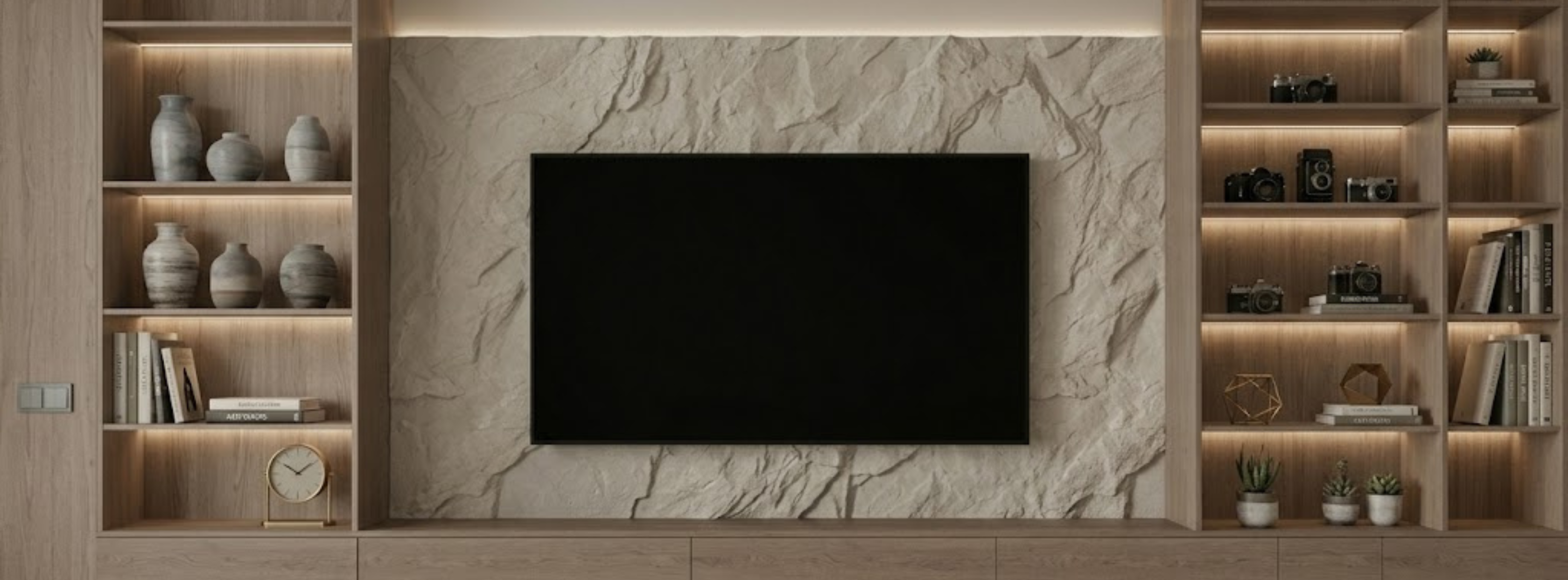 3D mountain and rock pattern stamp by DFA Decor for creating detailed natural stone surfaces.