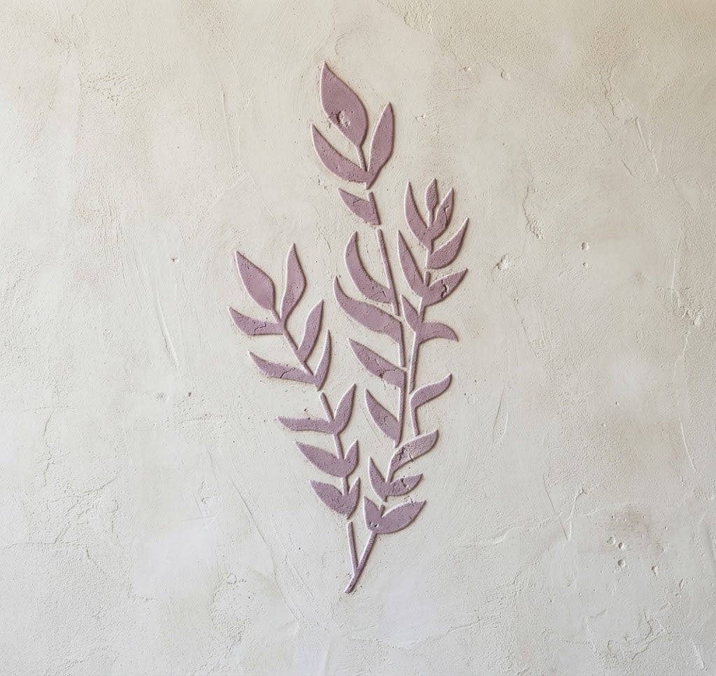 DFA "Flower" Stencil for Decoupage on Interior Decor Items (P00206)