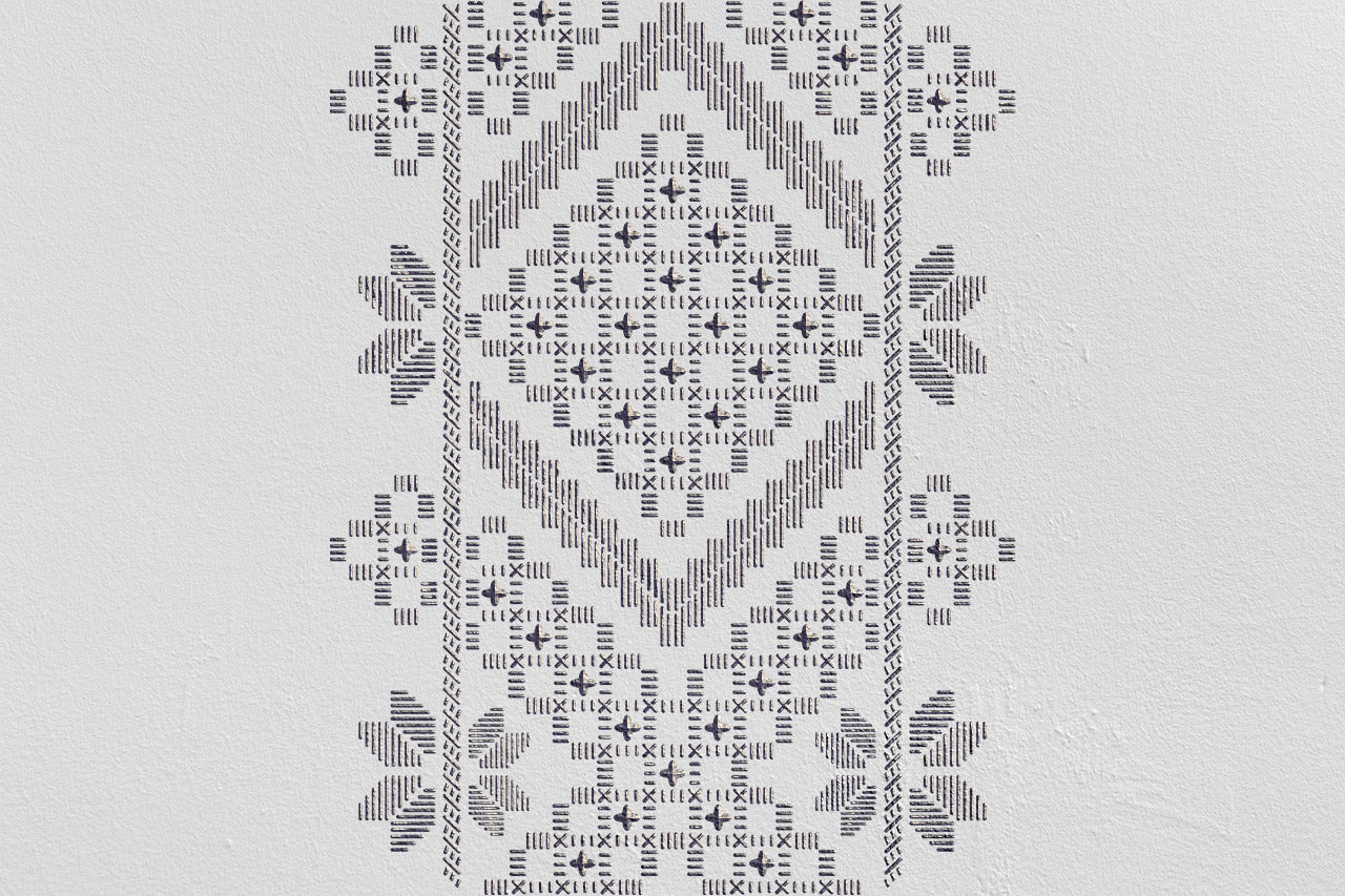 Stencil DFA Embroidery for plaster and paint 0.3-1mm (Z00063)