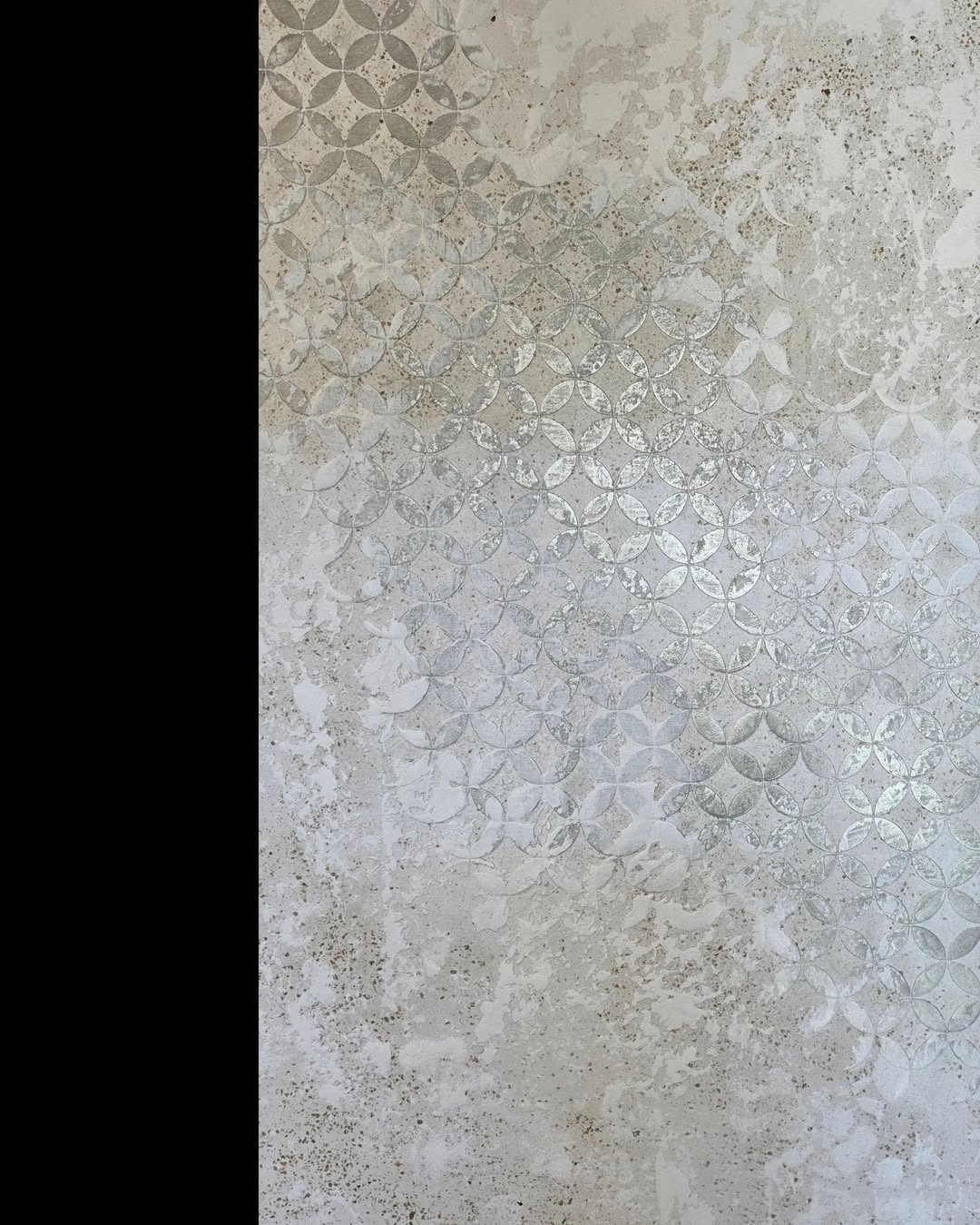 Geometric ornaments DFA - stylish stencil for decorative plaster and paint 0.3-1 mm (G00023)