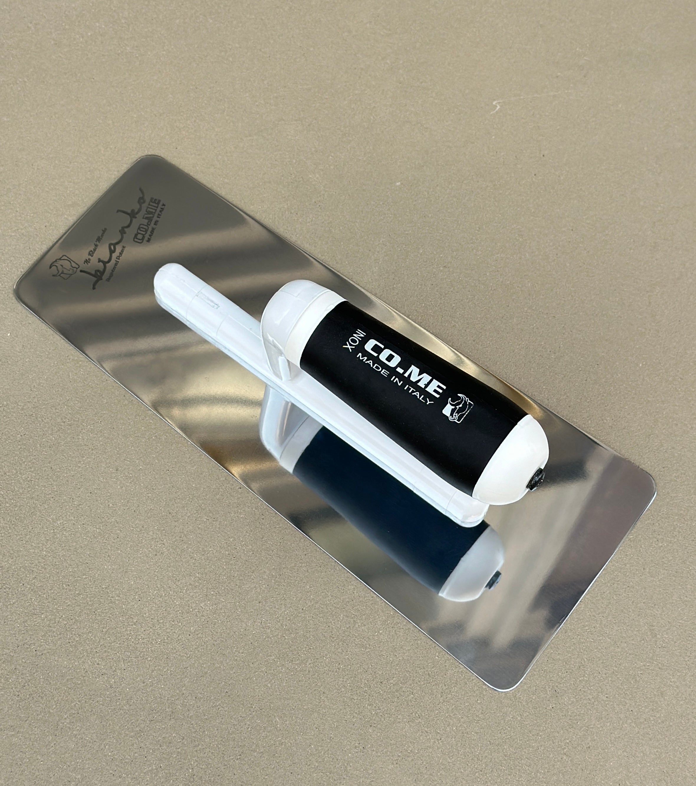 Venetian trowel (iron) COME ™ Bianco 280mm\120mm 0.6mm
