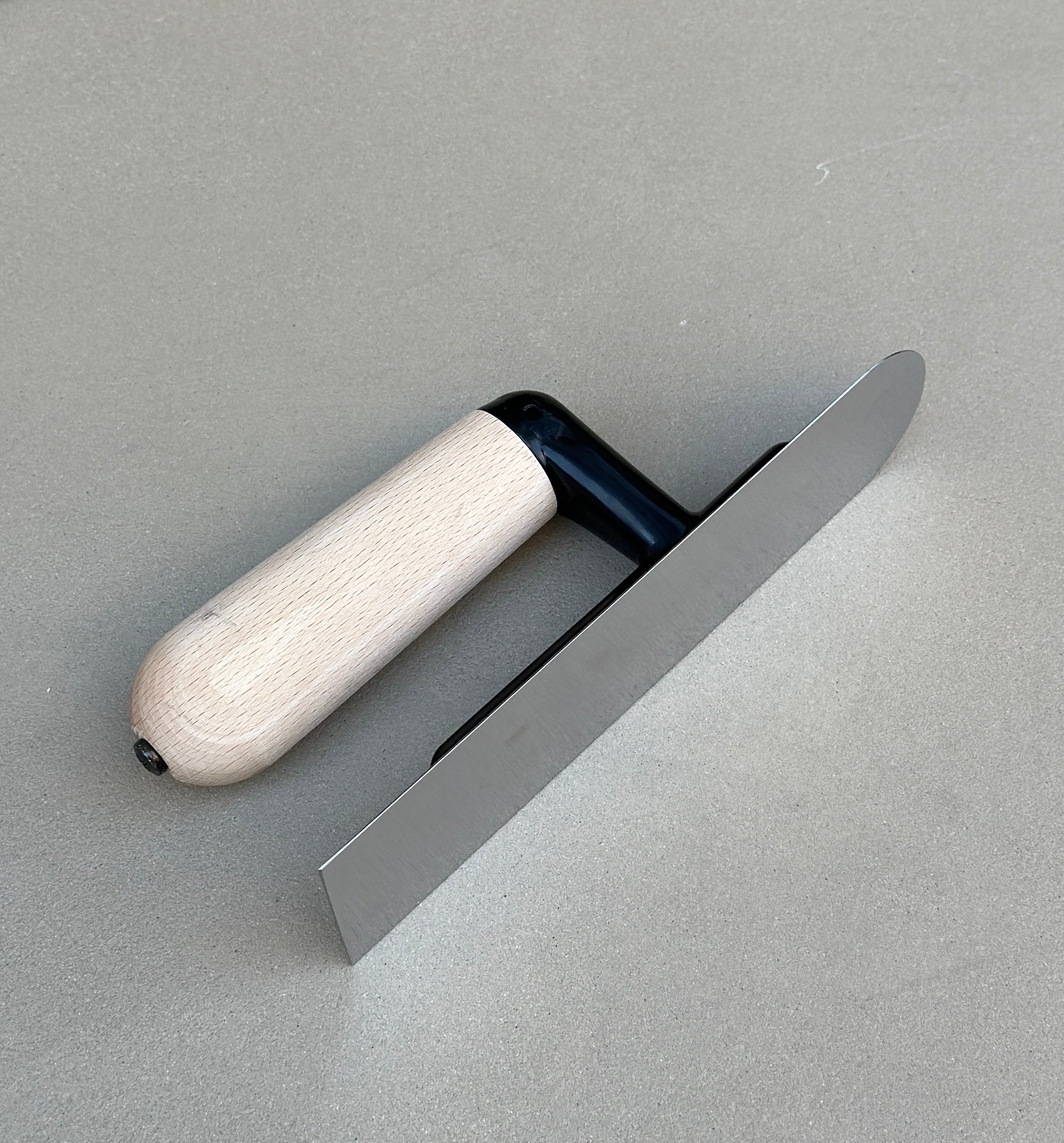 Co.Me Small Polishing Spatula with Rounded Edge (Stainless Steel) 310LU-B
