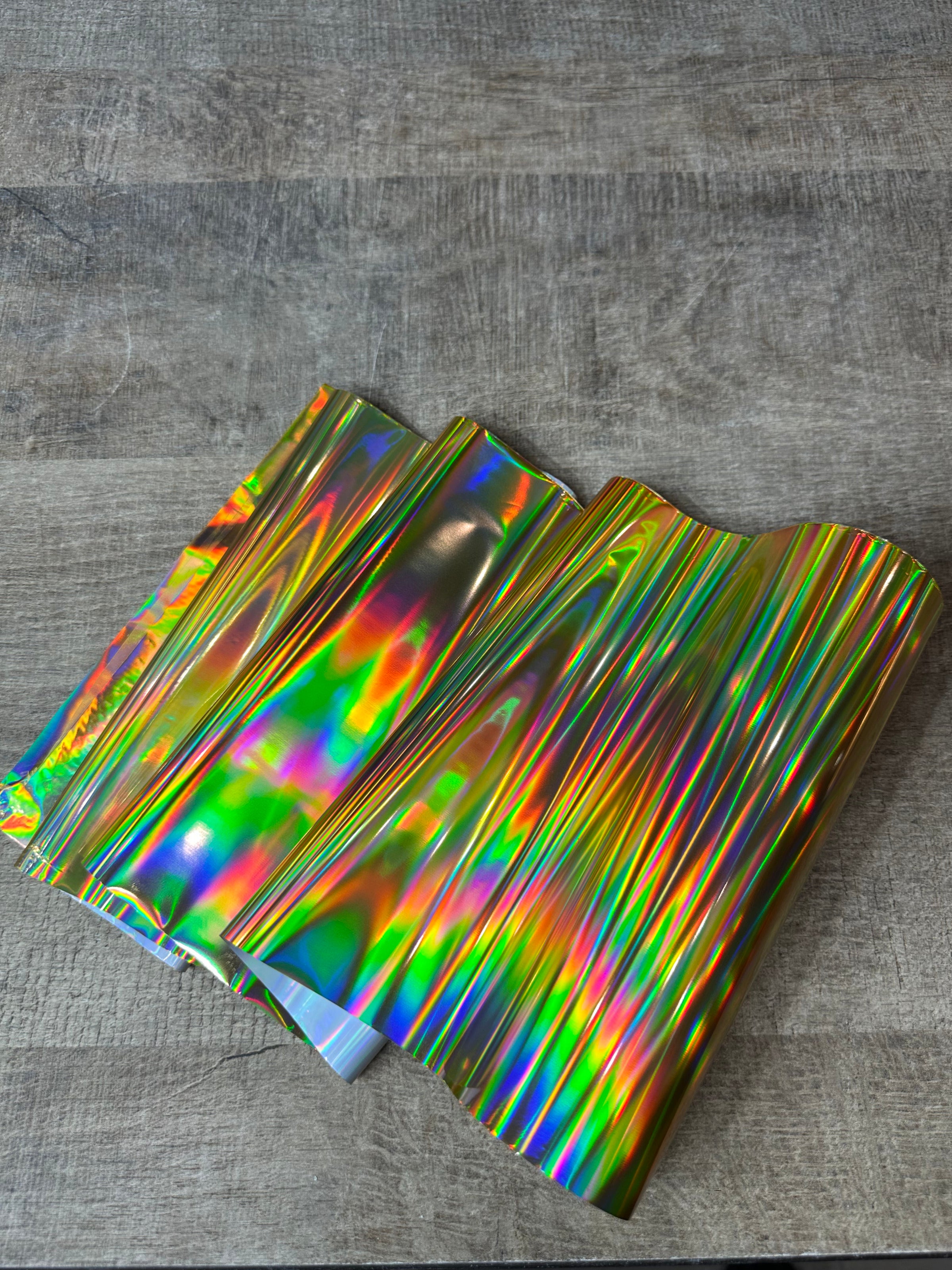 Transfer film (Golden hologram)