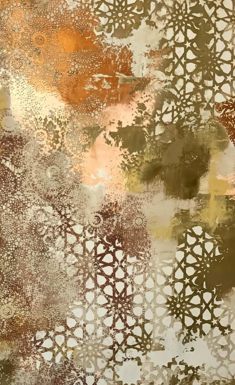 Stencil DFA for decoration Geometry for plaster and paint 0.3-1 mm (G00151)
