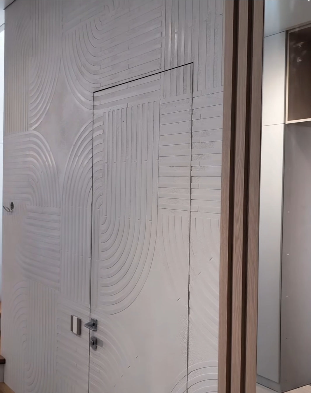 Perfect stripes in Loft style - decorate walls with DFA stencil 0.3-1 mm (L00044)