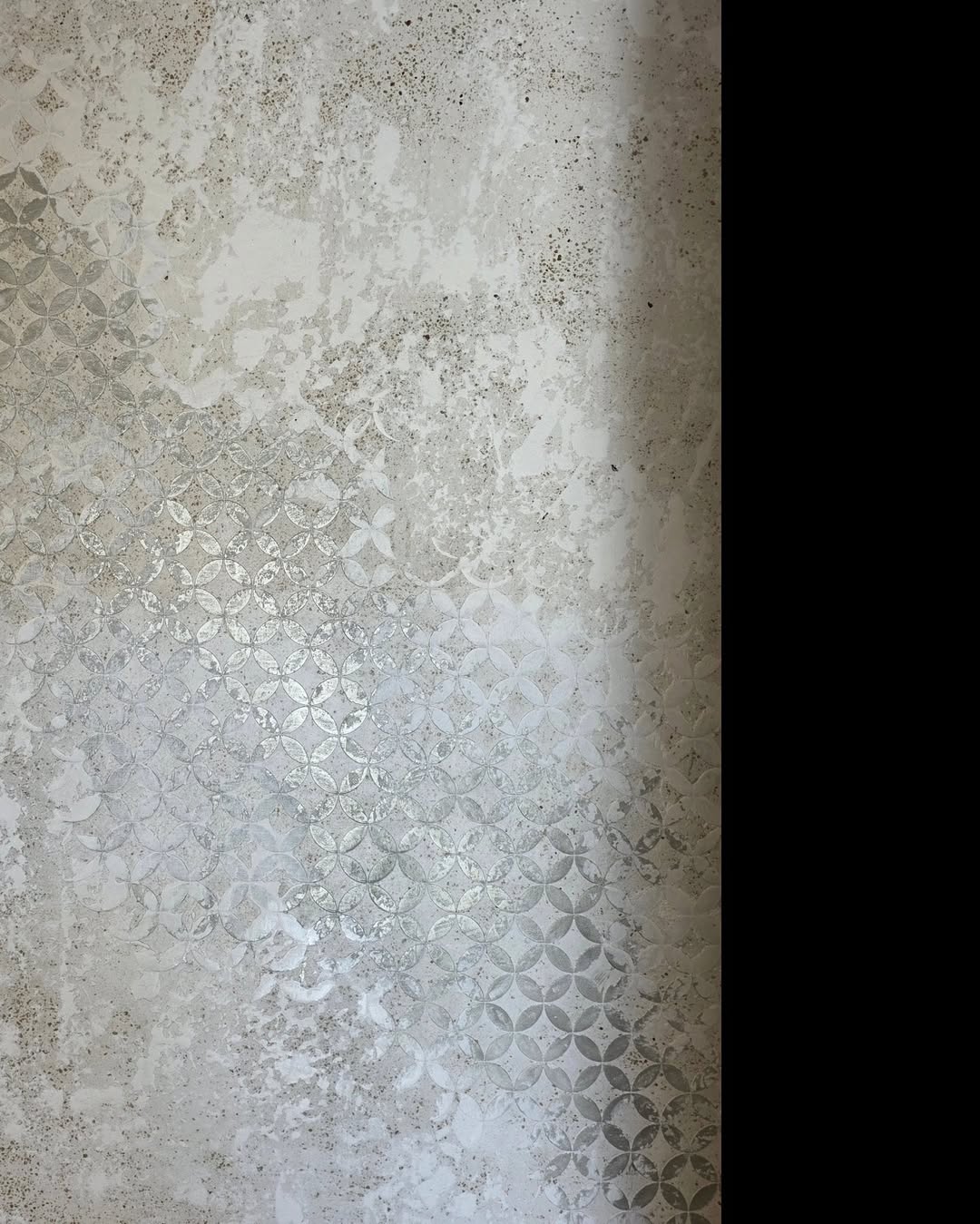Geometric ornaments DFA - stylish stencil for decorative plaster and paint 0.3-1 mm (G00023)