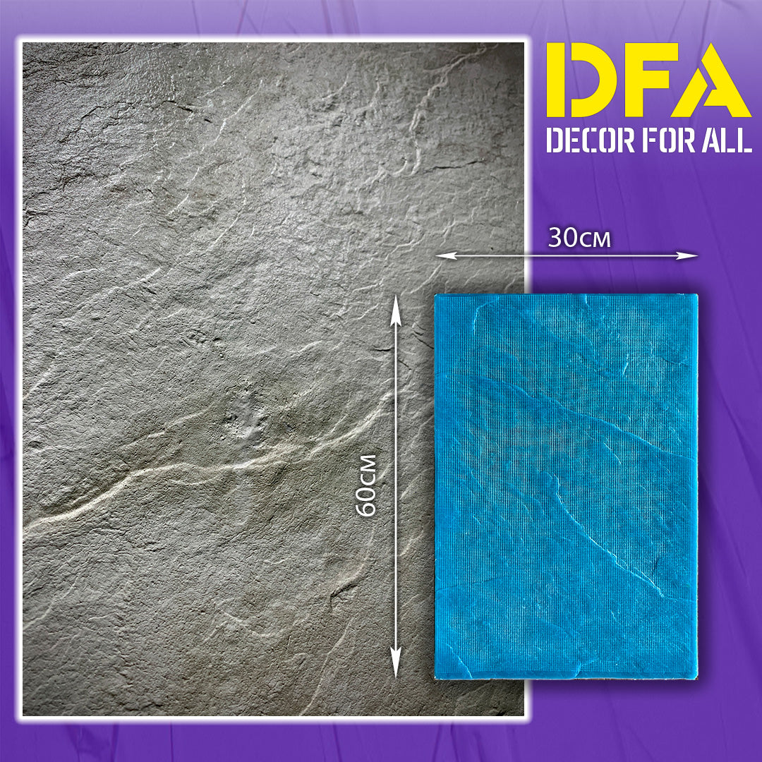 Silicone impression for decoration Ceramogranit 1 (blue) W00006