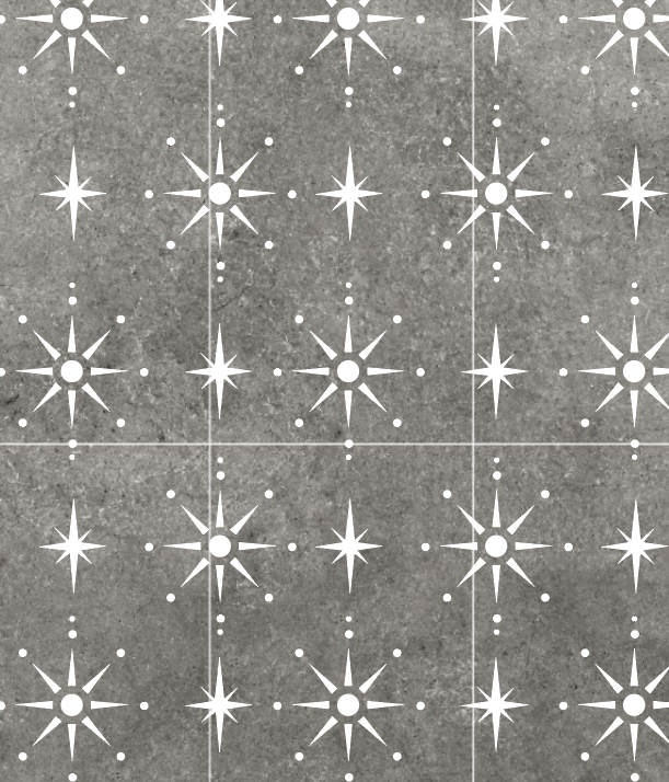 Stars on the walls – a magical atmosphere for a child's room with DFA 0.3–1 mm (E00098)