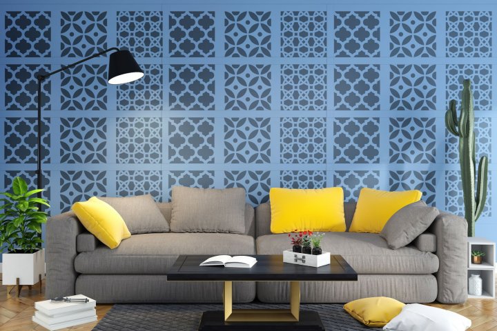 Stencil DFA Border, for plaster and paint 0.3-1mm (B00032)