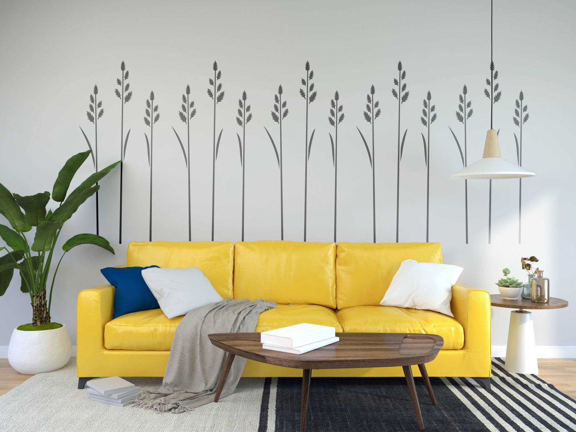Stencil DFA for decoration Priroda for plaster and paint 0.3-1mm (P00069)