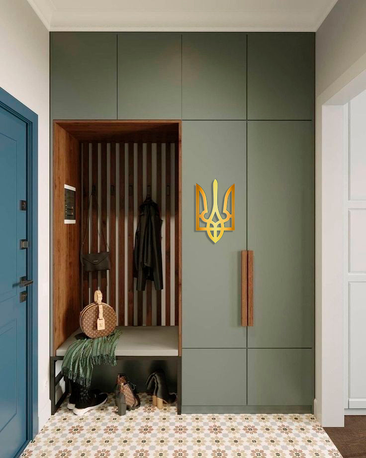 Our coat of arms is our pride: DFA Mirror Trident for modern Ukrainians (YA00015)