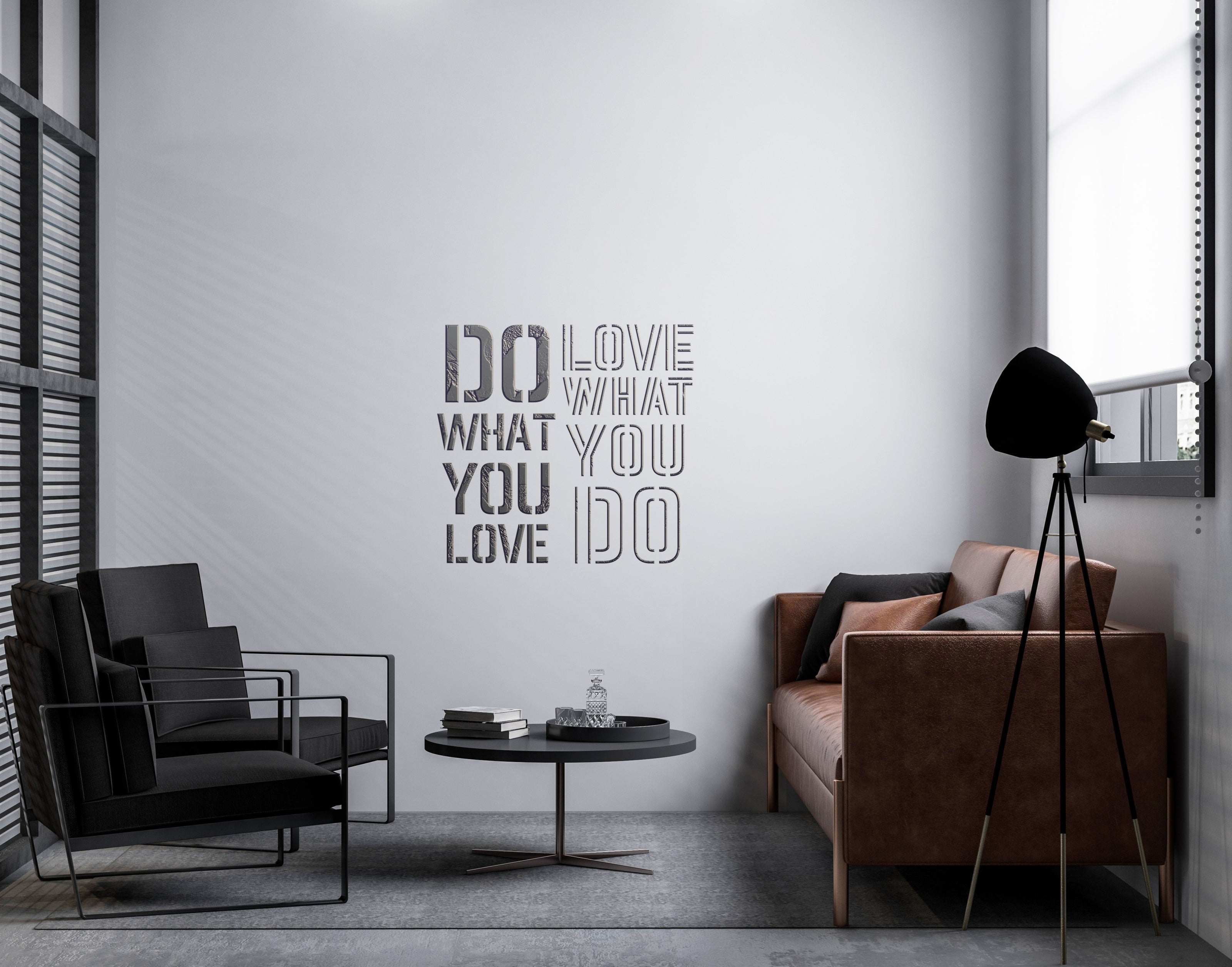 Stencil DFA Do what you love for plaster and paint 0.3-1mm (X00127)