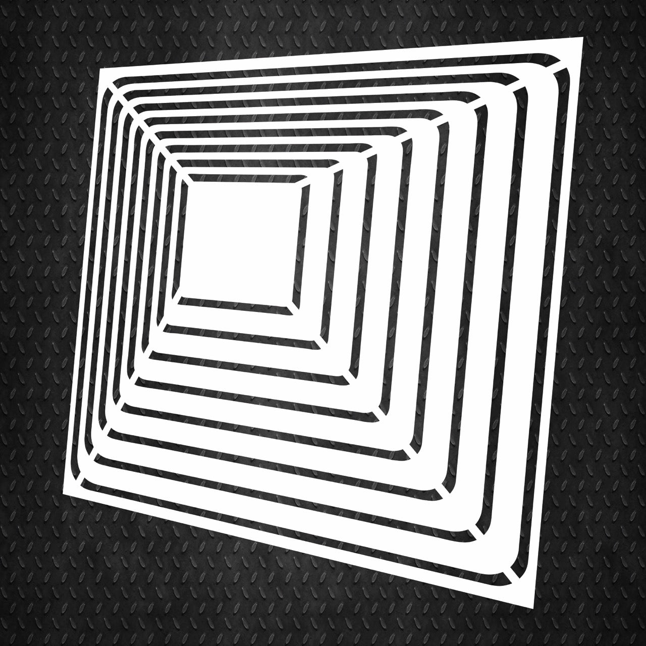 Geometric relief pattern for walls - stencil DFA Geometry 0.3-1 mm (G00105)
