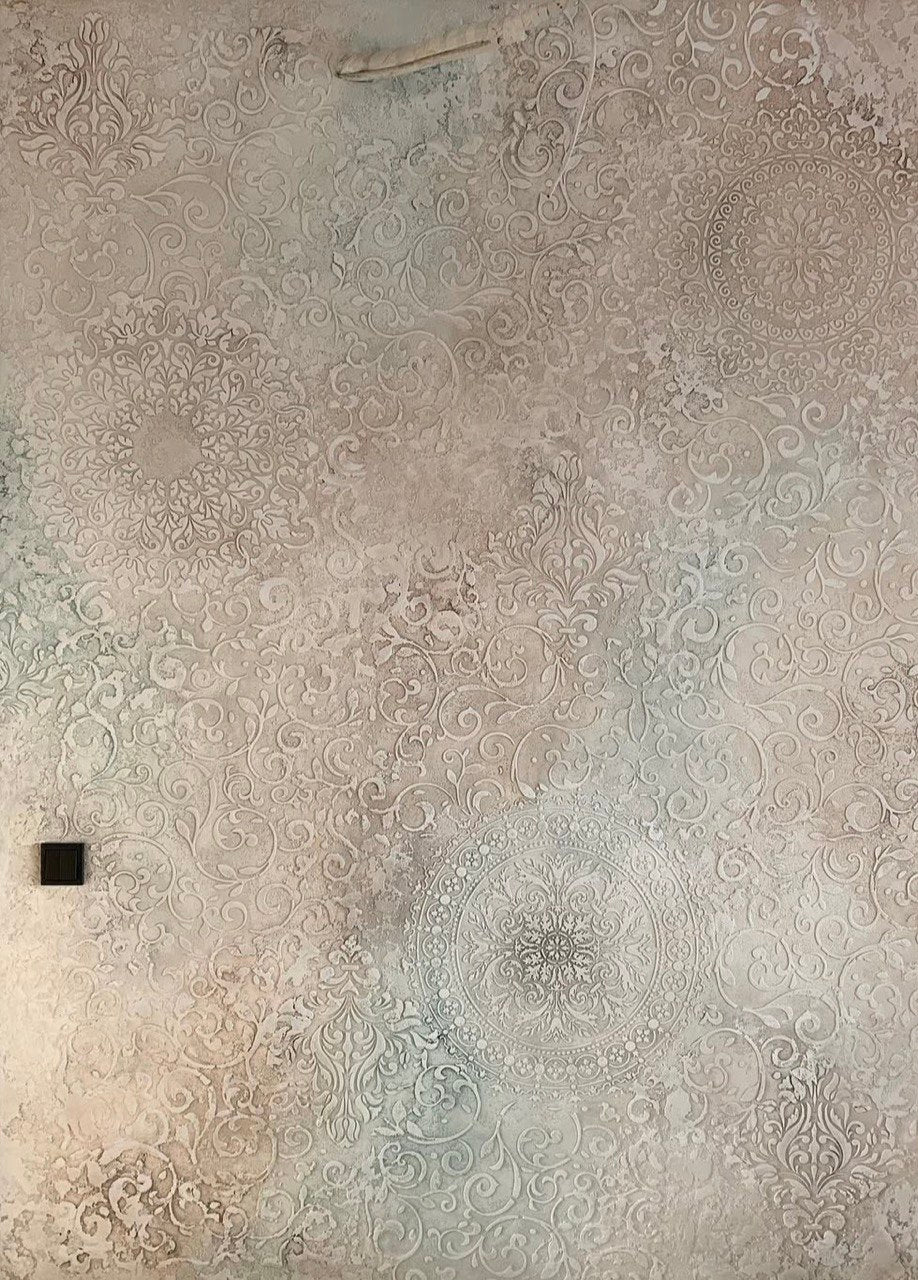 Trendy round motifs - create an interior with character stencils DFA 0.3-1 mm (С00025-d)