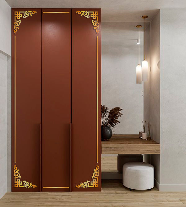Update your space: DFA Stylish Corner Pattern for Furniture and Walls 2pcs/4pcs (YA00030)