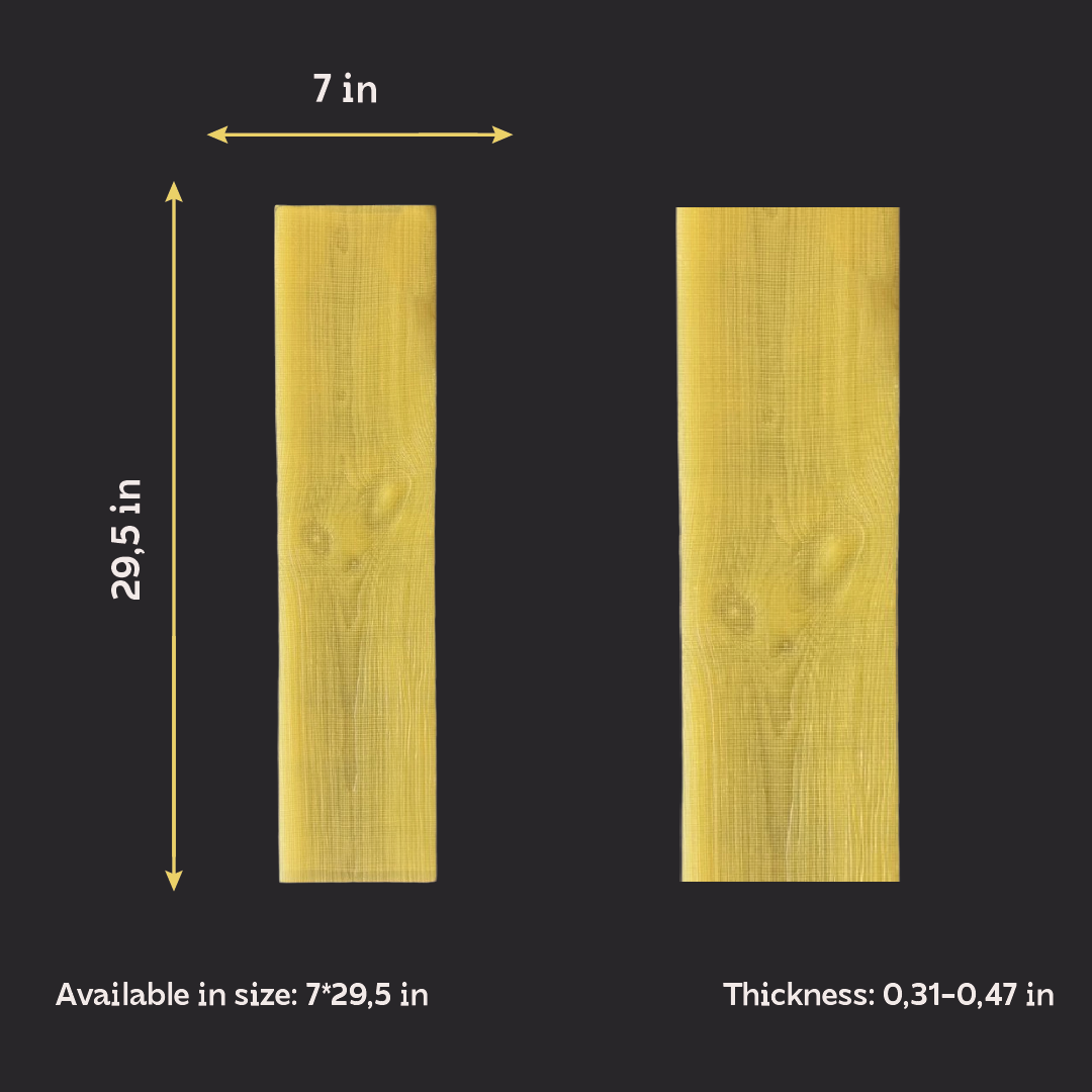 Silicone impression for parquet decoration W00036