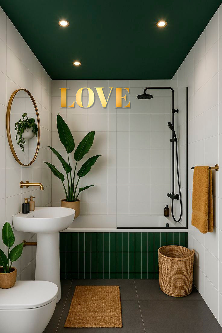 Stylish accent LOVE: DFA mirror decor for modern interior (YA00019)