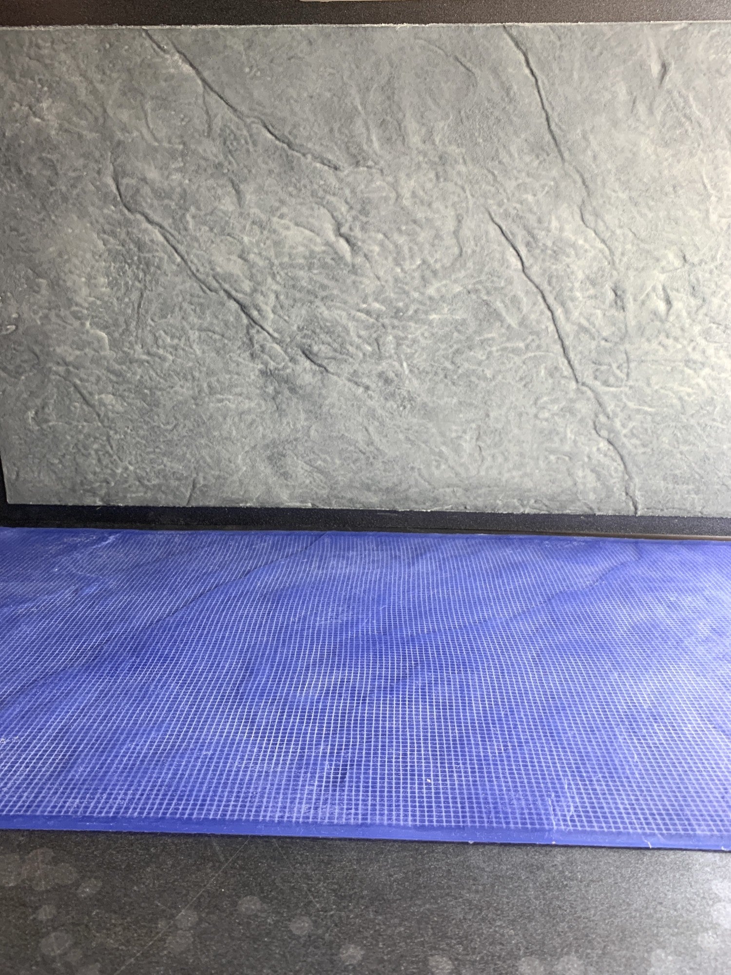 Silicone impression for decoration Ceramogranit 1 (blue) W00006