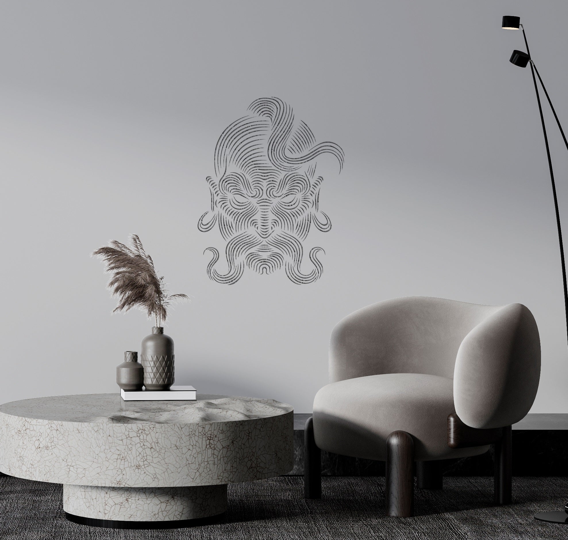 Stencil DFA Kozak for plaster and paint 0.3-1mm (X00096)