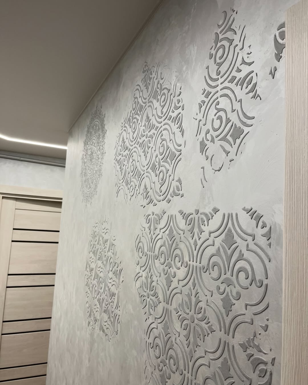 Decor in the style of the East: stencil DFA for aesthetic accents on walls 0.3-1 mm (V00016-d)