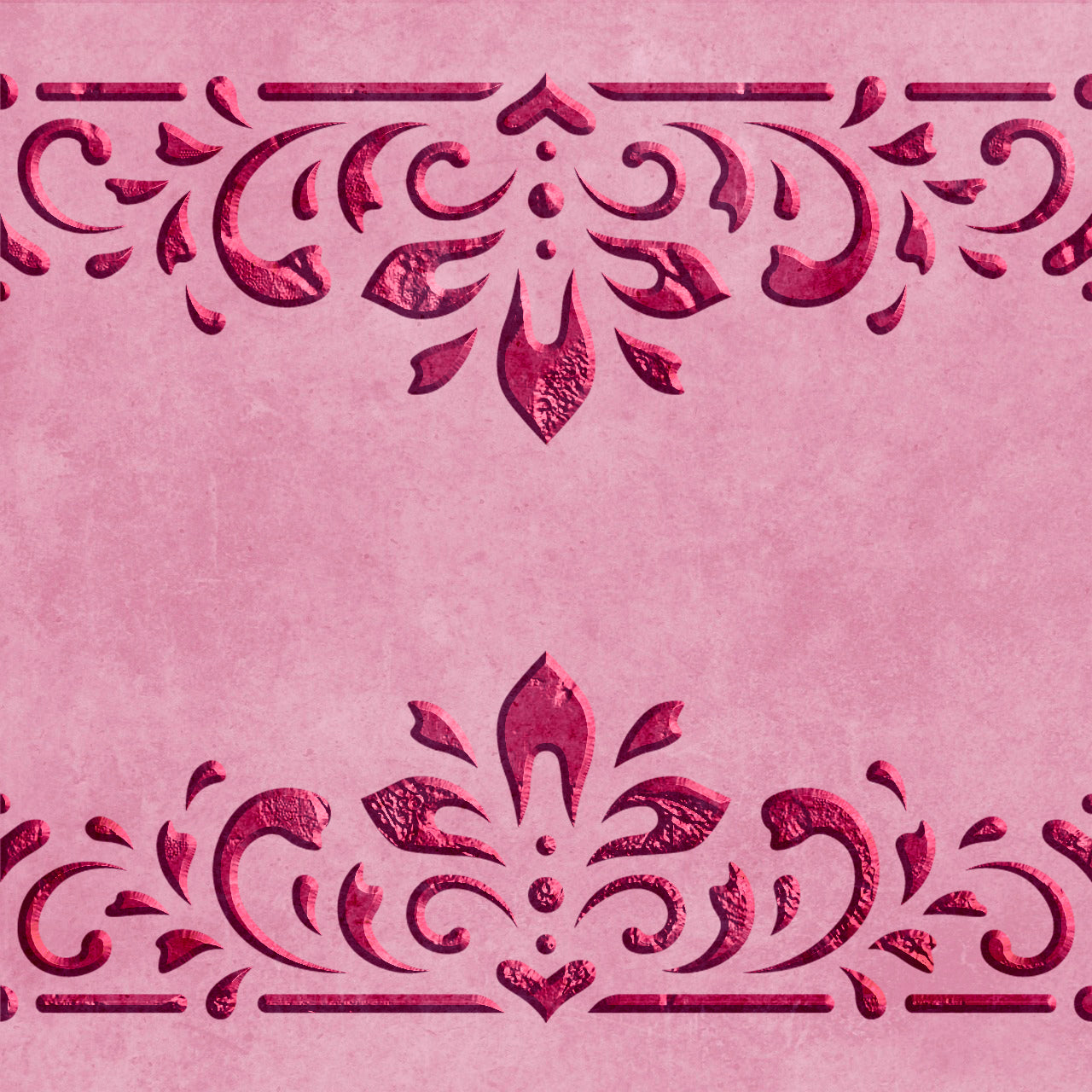 Stencil DFA Border stencil for putty and paint 0.3-1mm (B00073)