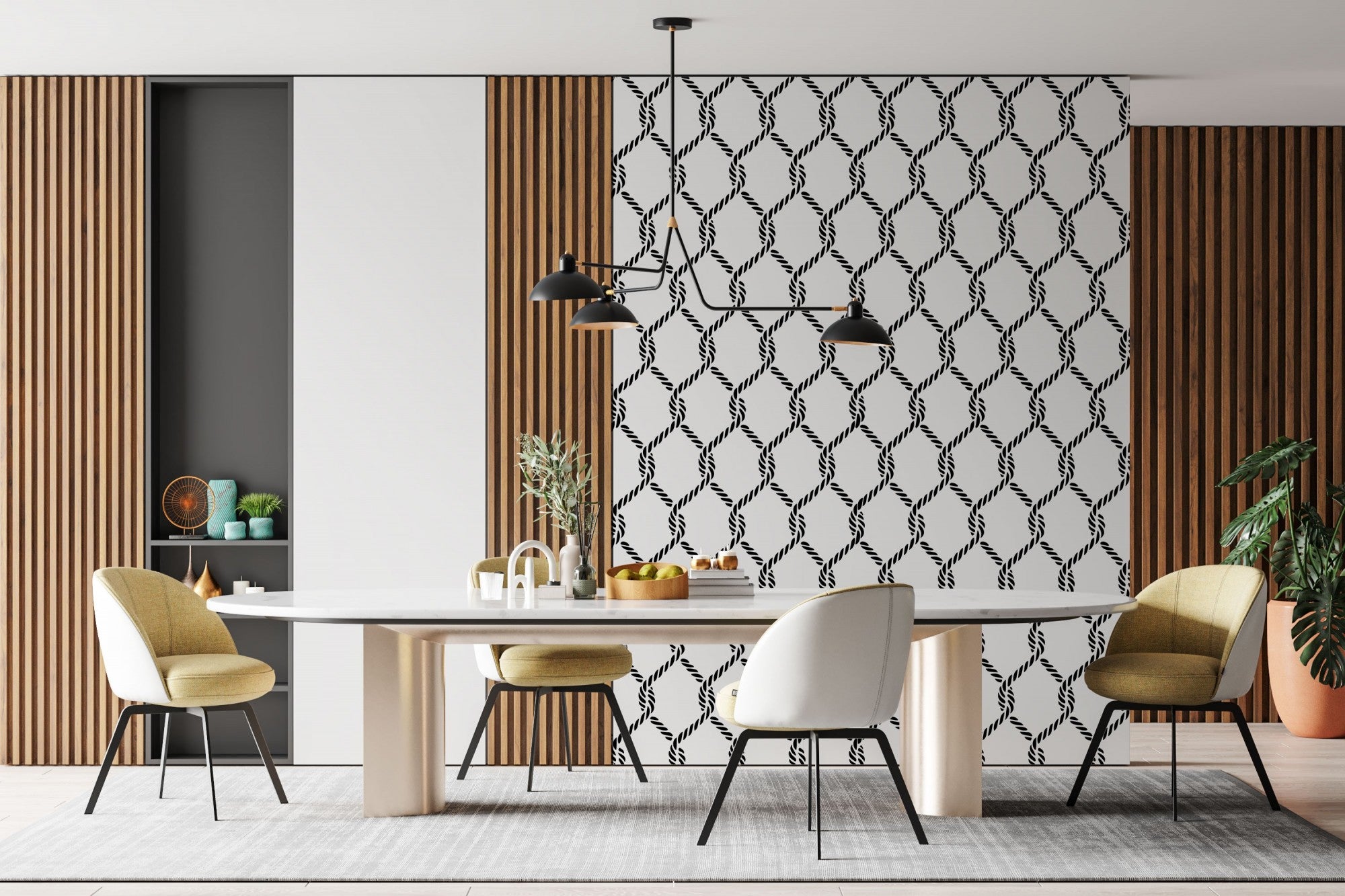 Stencil DFA for wall decoration, for plaster and paint 0.3-1mm (V00015)