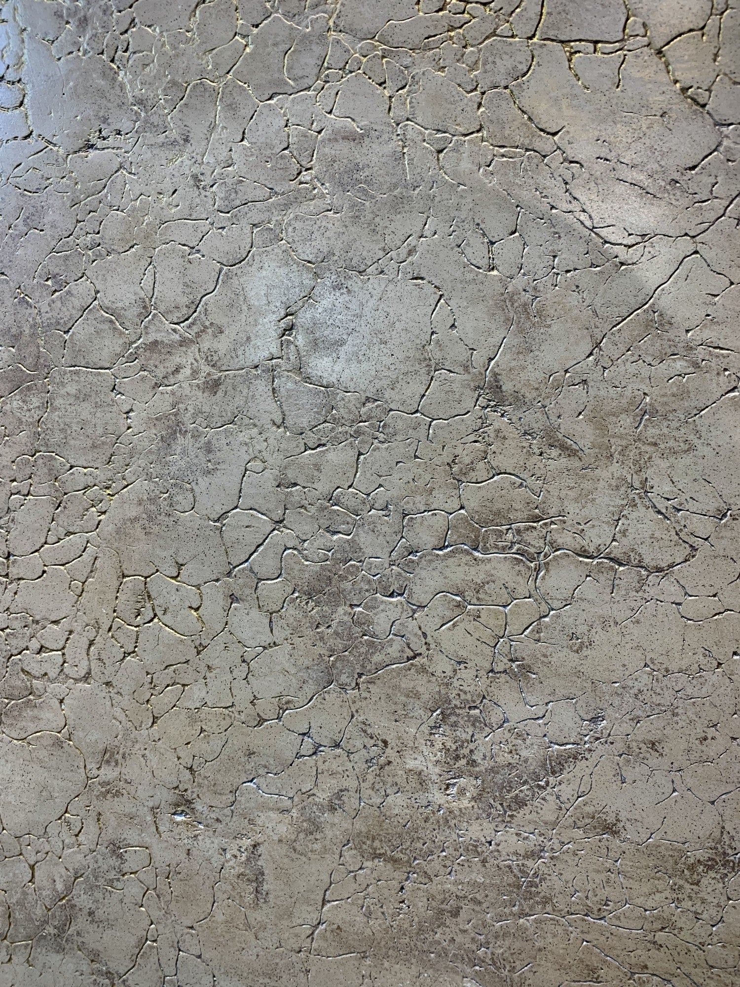 Silicone impression for decoration Marble veins yellow W00002