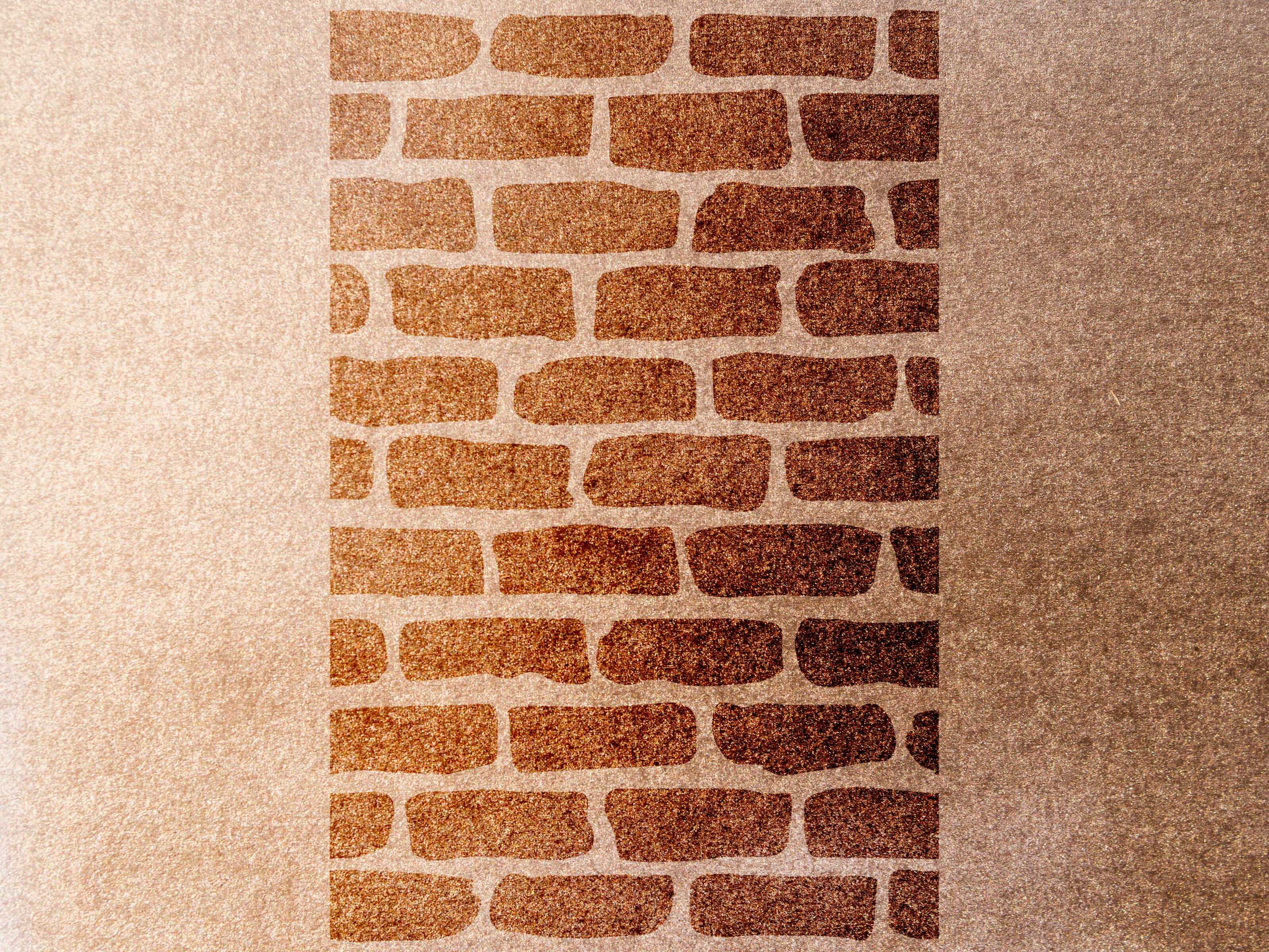 Stencil DFA Facade Brick stencil for plaster and paint 0.3-1mm 49x76 (F00010)