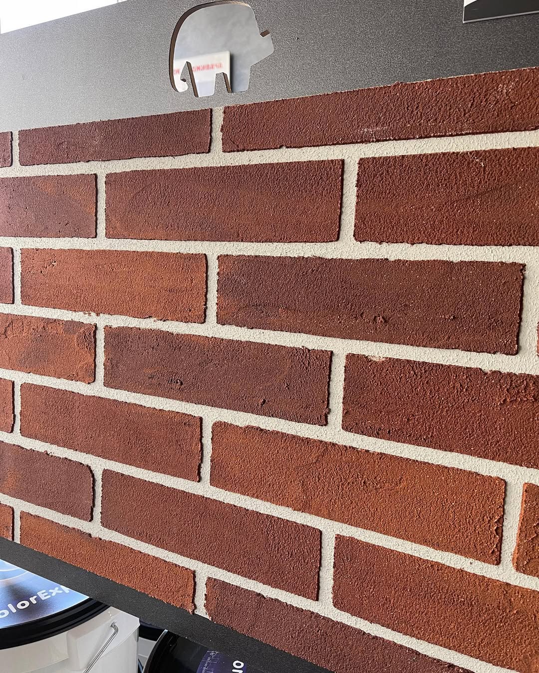 DFA Stencil Facade Bricks reusable for decorative plaster and paint 0.3-1mm 39*78 6x25 + as a gift border and separate brick 25x6.5 (F00001)