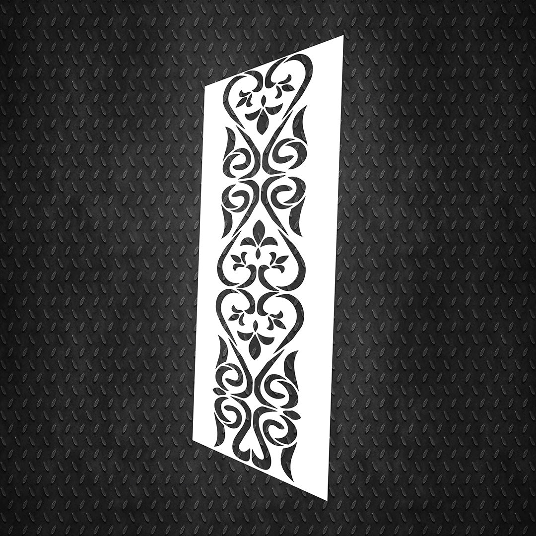 Stencil DFA Border, stencil for putty and paint 0.3-1mm (B00051)