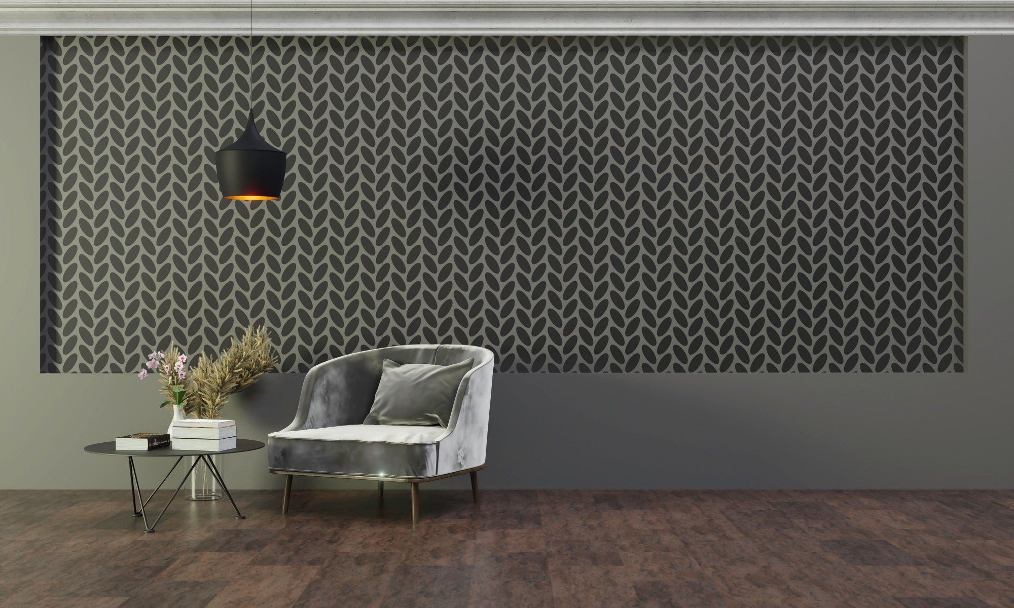 Reusable stencil DFA for walls Geometry for plaster and paint 0.3-1mm(G00061)
