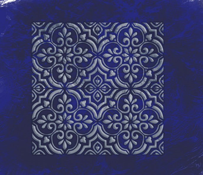 Square patterns for modern interiors – DFA stencil 0.3-1 mm (K00133)