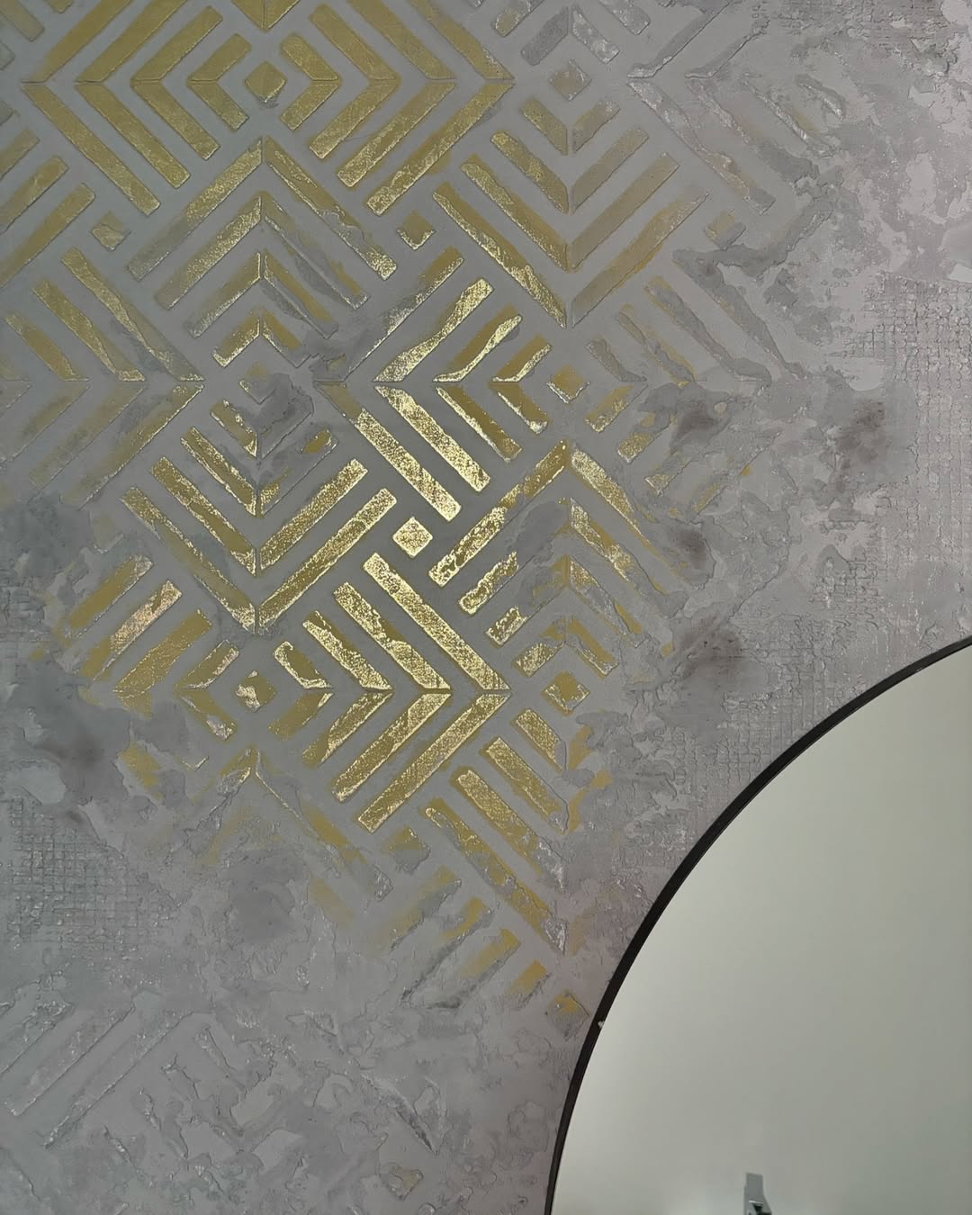 Trendy geometric design for your home - stencil DFA Geometry 0.3-1 mm (G00011)