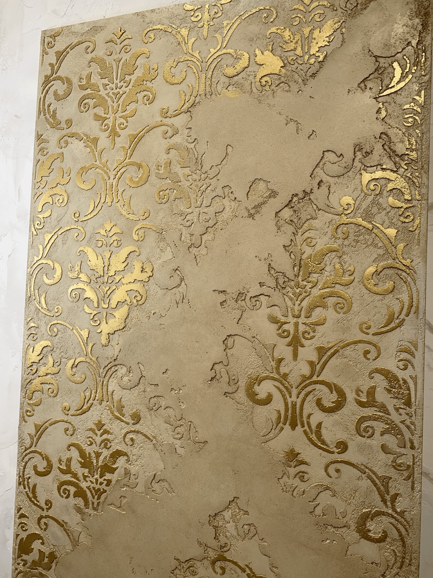 Stencil DFA for wall decoration, for plaster and paint 0.3-1mm (V00014)