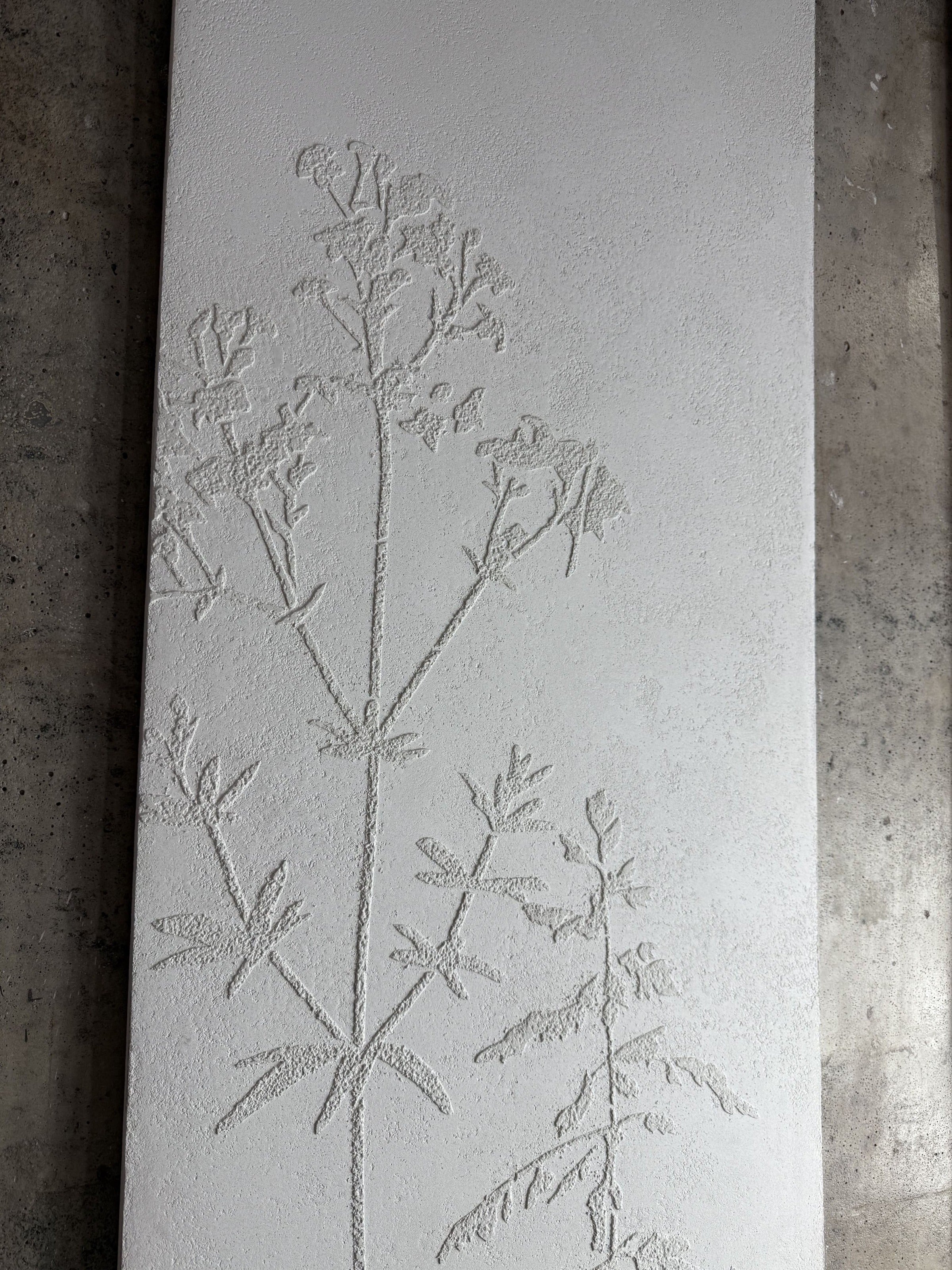 DFA stencil with plant motifs - natural beauty on your walls 0.3-1 mm (Р00169)