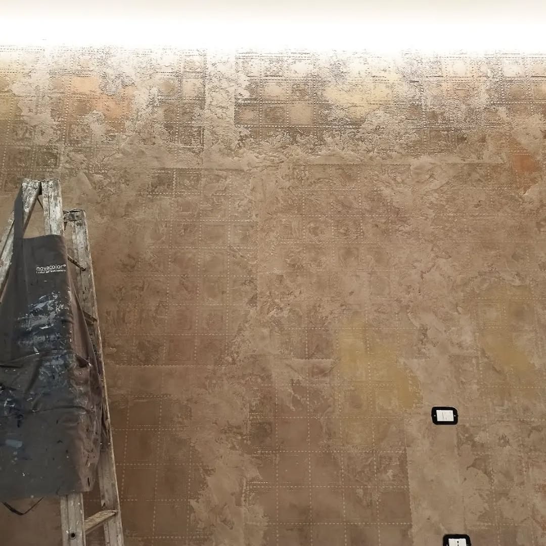 A simple solution for a stylish interior - DFA stencil with a square ornament 0.3-1 mm (K00011)
