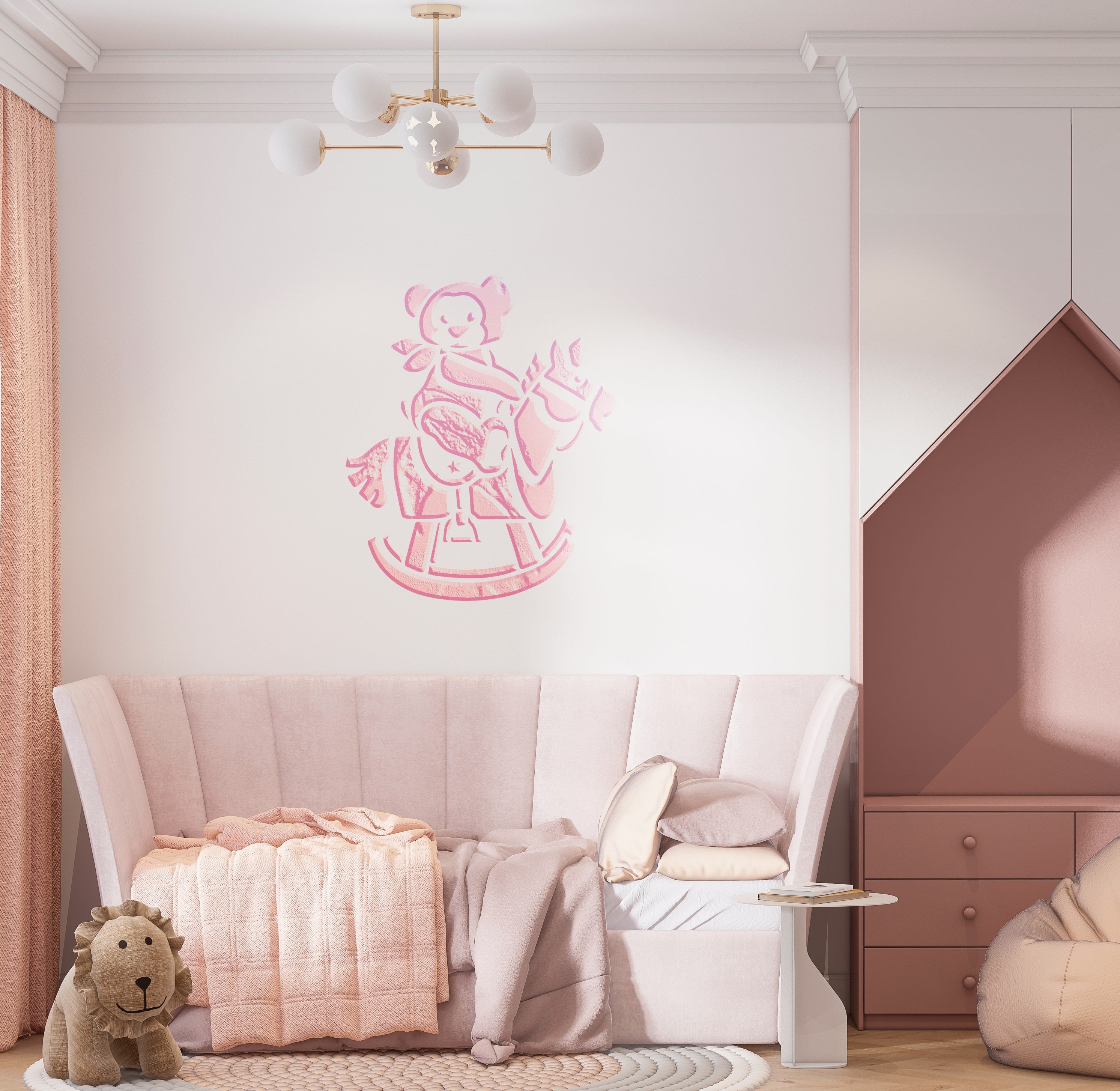 Stencil DFA Vedmdyk reusable for plaster and paint 0.3-1mm (E00060)