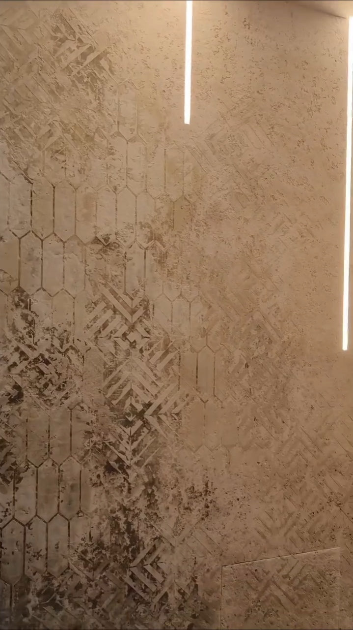DFA 2-in-1 Stencil Set: Create Dynamic Honeycomb Style and Clear Geometry 0.3-1mm (N00150)