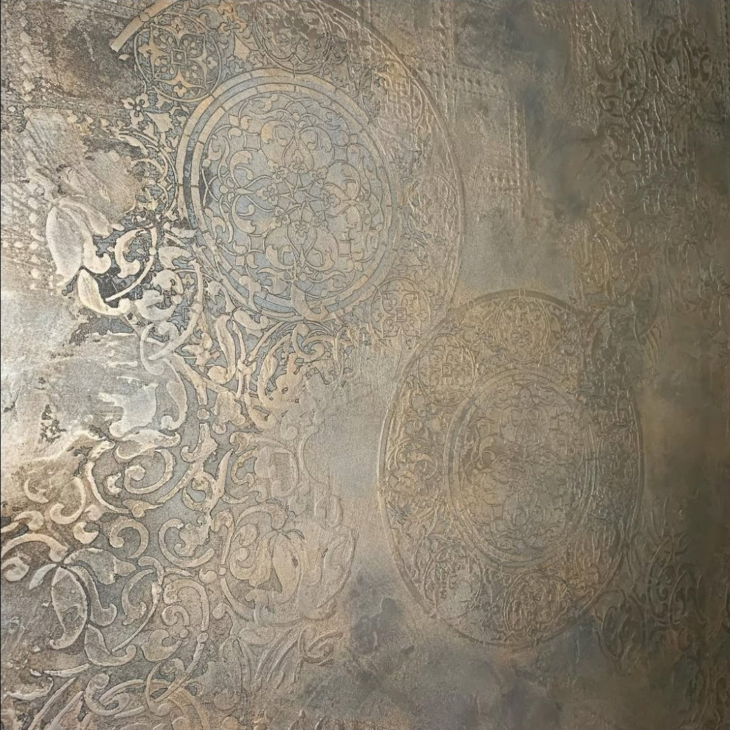 Stencils DFA (Square 131 + Round 14 + East 21) set for plaster and paint 0.3-1 mm (N00129)