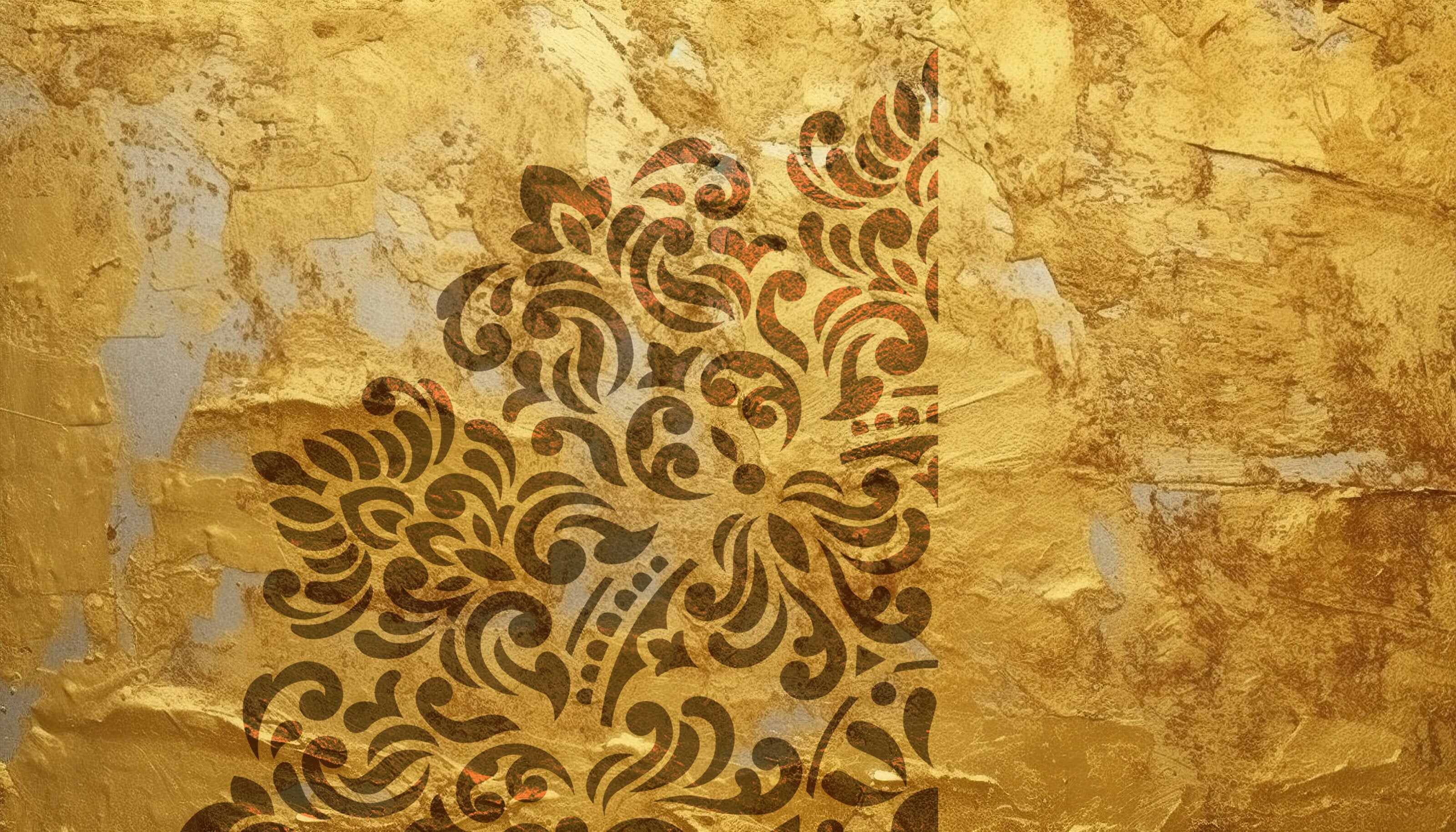 Stencil DFA reusable Round pattern for plaster and paint 0.3-1mm (C00089)