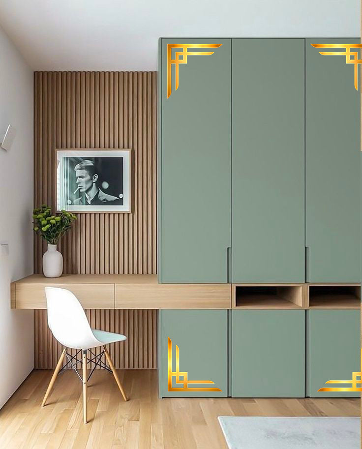Decorate with ease: DFA Quick Change Mirror Corner Patterns 2pcs/4pcs (YA00037)