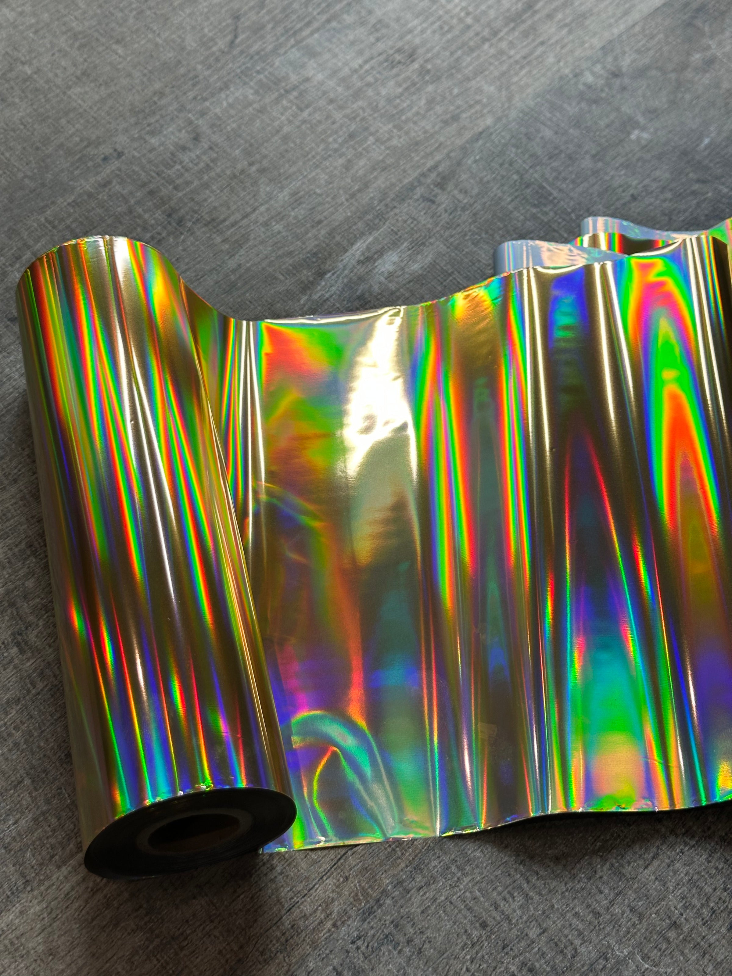 Transfer film (Golden hologram)