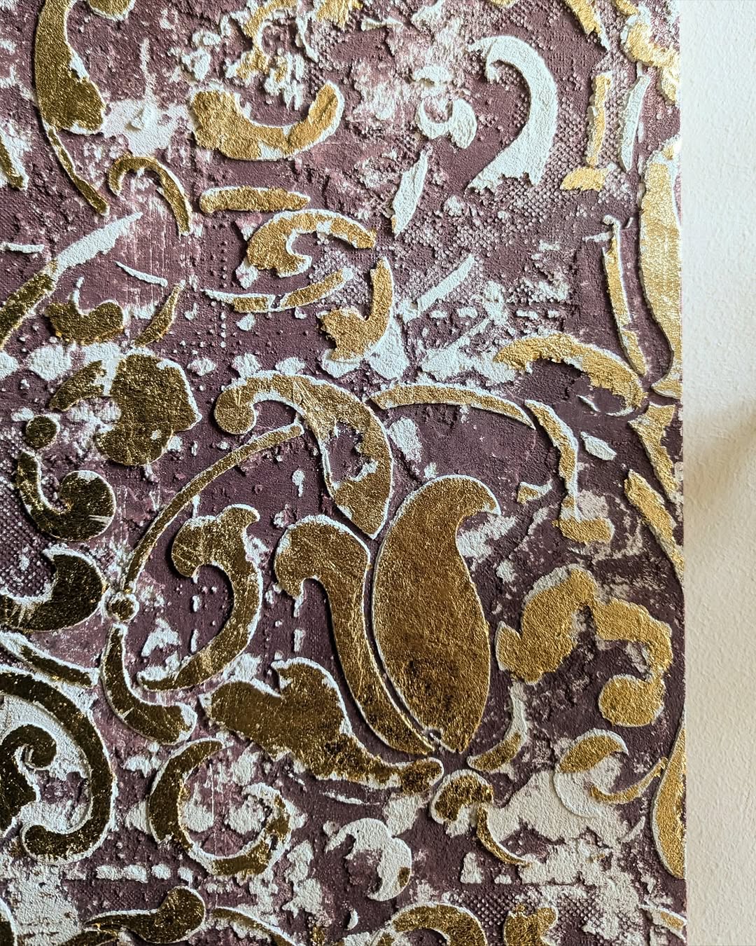 Oriental motifs in a modern version - stencil DFA for decorative decoration 0.3-1 mm (V000021-d)