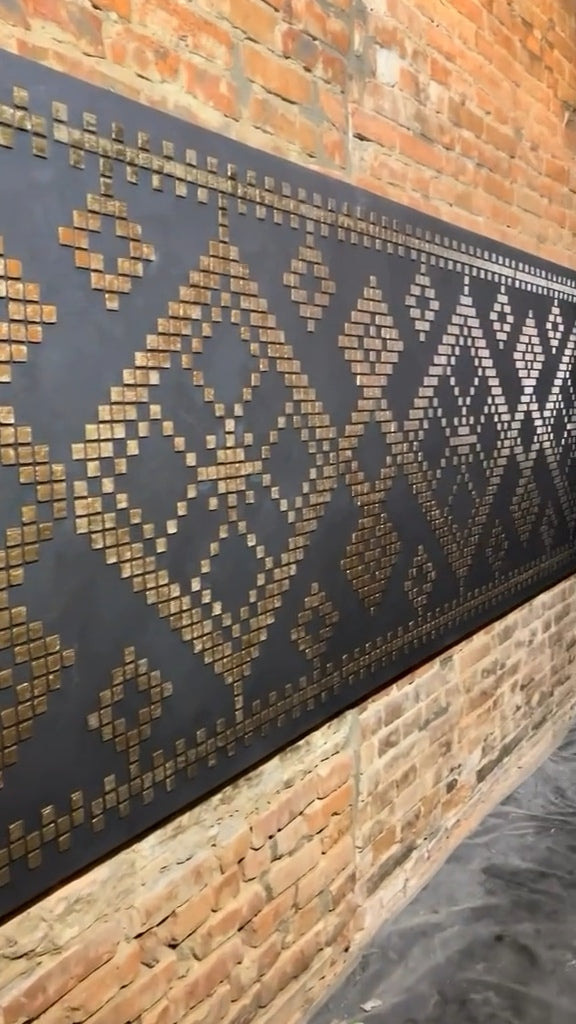 Stencil DFA Embroidery for plaster and paint 0.3-1 mm (Z00068)