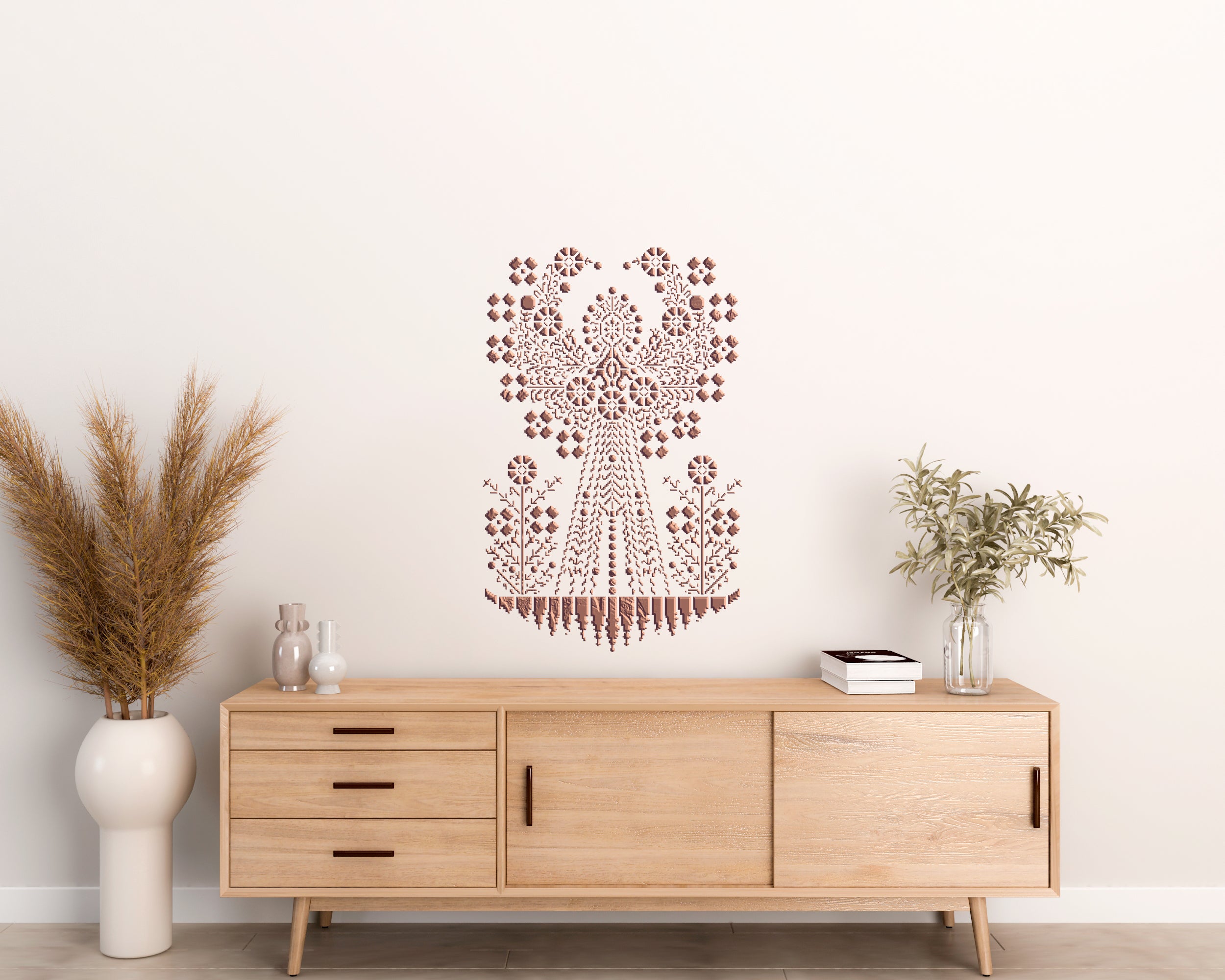 Stencil DFA Embroidery for plaster and paint 0.3-1 mm (Z00067)