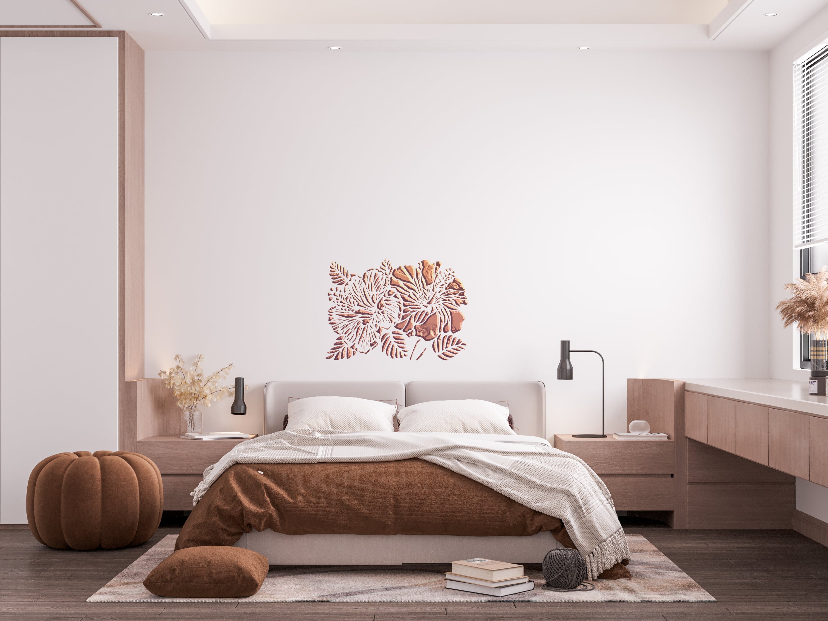 Stencil nature DFA for plaster and paint 0.3-1 mm (P00155)