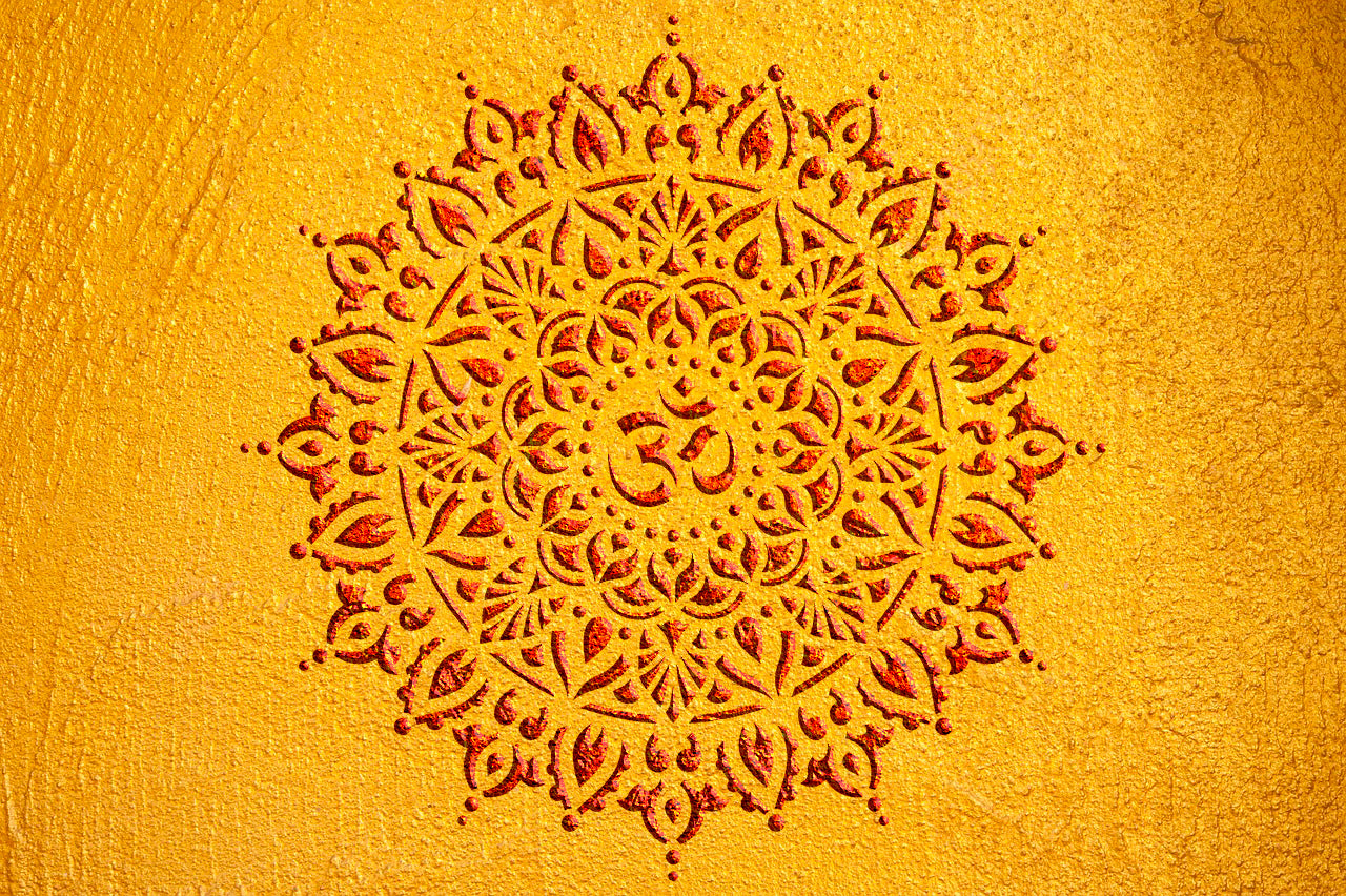 Stencil DFA reusable Round pattern for plaster and paint 0.3-1mm (C00098)