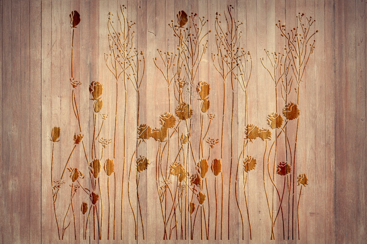 Stencil for walls nature DFA for plaster and paint 0.3-1 mm (P00160)