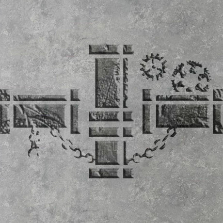 Stencil DFA reusable for decorative plaster Loft 23 (L00030)