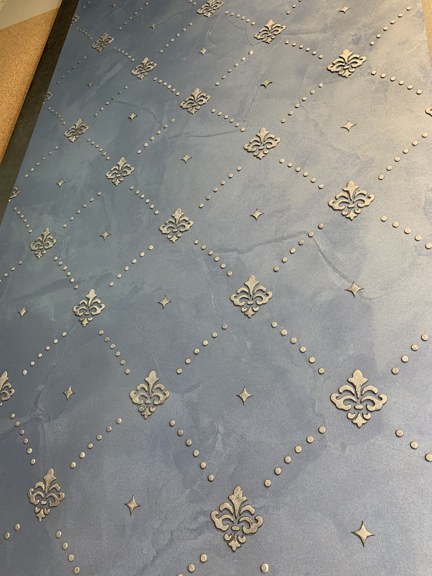 Stencil DFA for wall decoration, for plaster and paint 0.3-1mm (V00012)